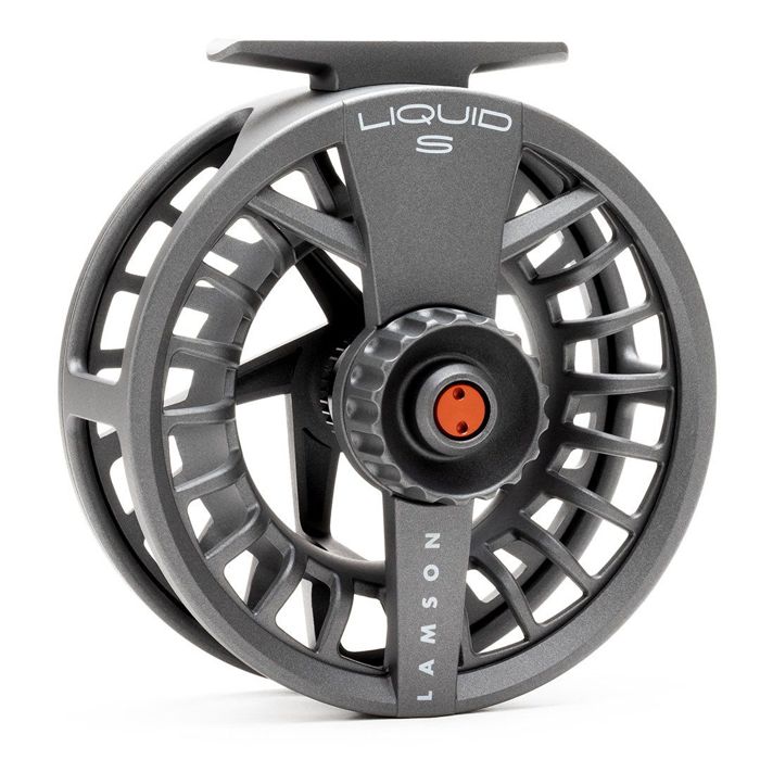 Нахлыстовая катушка Lamson Liquid S HD Fly Reels - Smoke - Liquid S HD 5+ Reel - Smoke