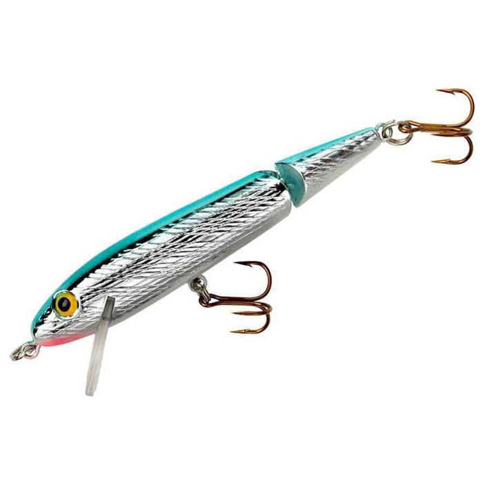 Джеркбейт Rebel Jointed Minnow Hard Jerkbait - Silver/Blue, 1-7/8in, 3/32oz