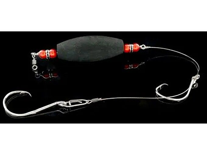 Готовая оснастка Whisker Seeker Tackle Catfish Rig Floats with Stingers X3 Black Mamba