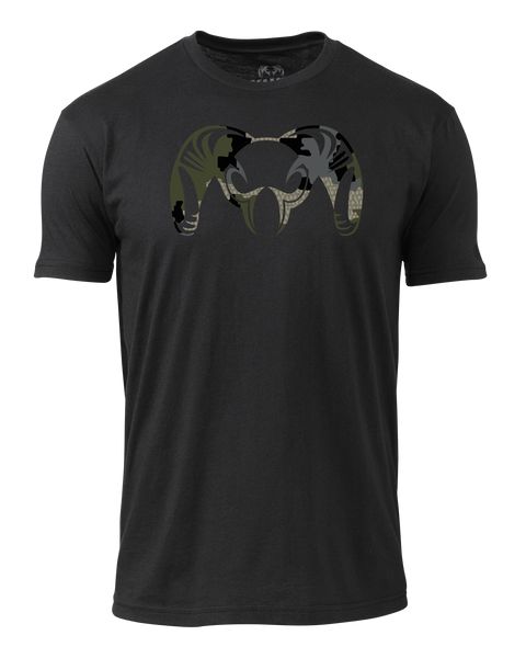 Рыболовная рубашка KUIU Camo Big Ram T-Shirt | Verde
