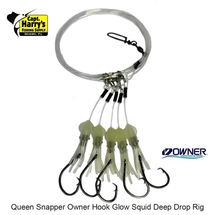 Готовая оснастка Capt. Harry's Products Capt. Harry's Deep Dropping Queen Snapper Pink Glo