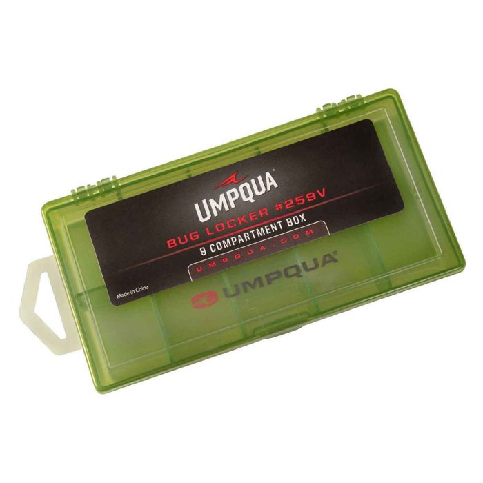 Коробка для мушек Umpqua Bug Locker Fixed 259V Fly Box - Olive