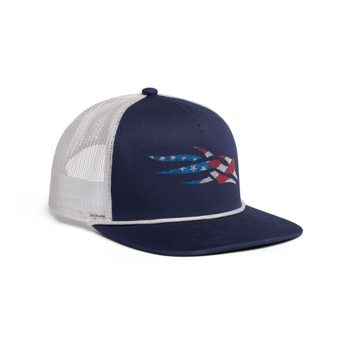 Головной убор Icon Flag II Hi Pro Trucker Eclipse - OSFA