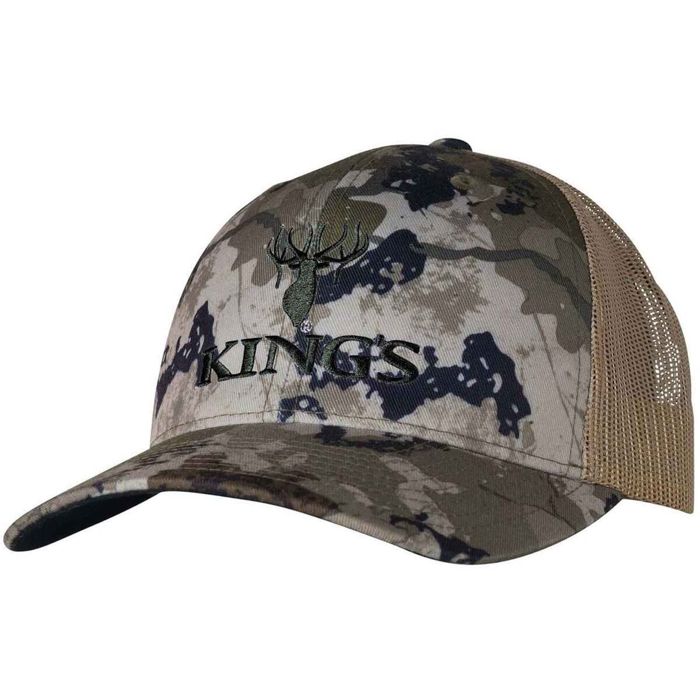 Головной убор Kings Camo King's Camo XK7 Richardson Camo Logo Hat