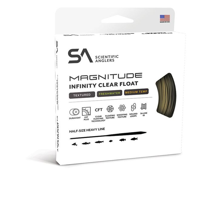 Нахлыстовый шнур Scientific Anglers Magnitude Textured Infinity Clear Float Fly Line