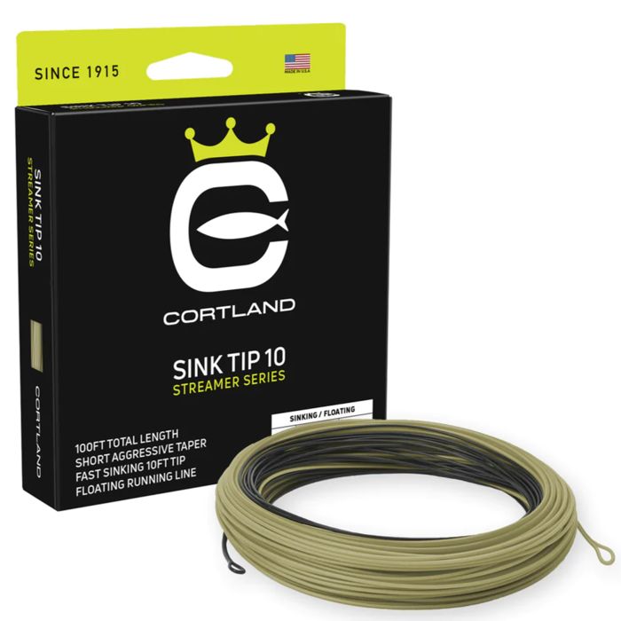 Нахлыстовый шнур Cortland Streamer Sink Tip 10 Fly Line - WF6S/F / Sinking/Floating