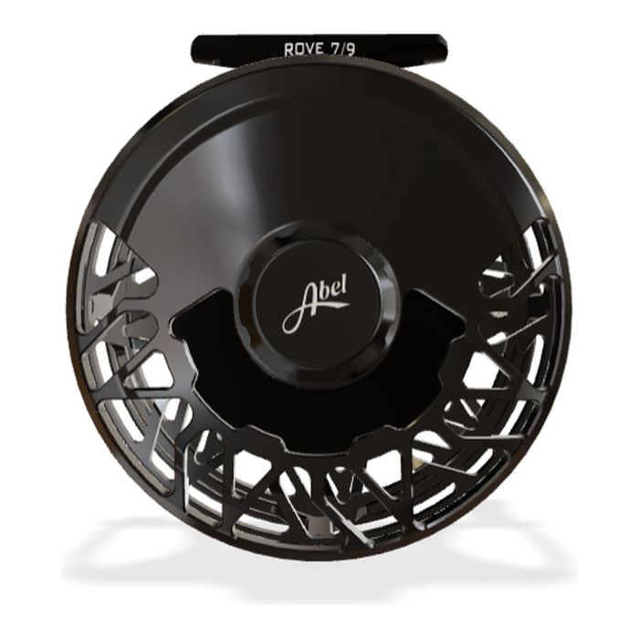 Нахлыстовая катушка Abel Rove Fly Reel 7/9 Gloss Black Finish and Drag Knob with Ebony Ha