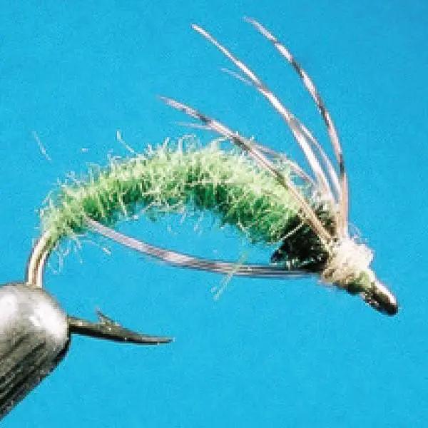 Материал для вязания мушек Feather Craft #42 Green Caddis Hook - 6