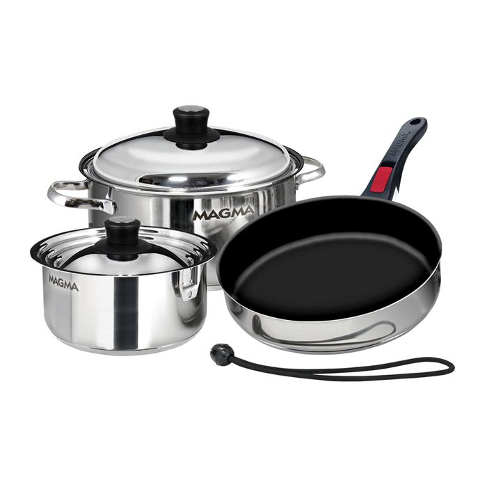 Походная посуда MAGMA Nestable 7-Piece Induction Compatible Cookware