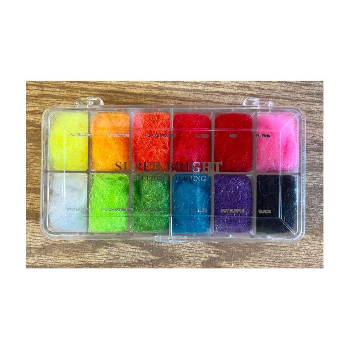 Материал для вязания мушек Wapsi Super Bright - Steelhead Dubbing Dispenser #2