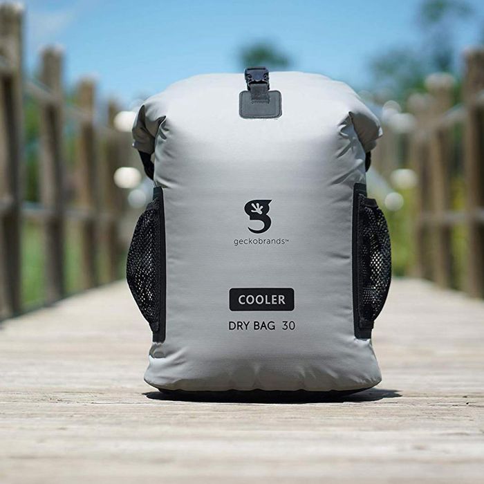 Рыболовная сумка GECKOBRANDS 30L Backpack Dry Bag Cooler Gray