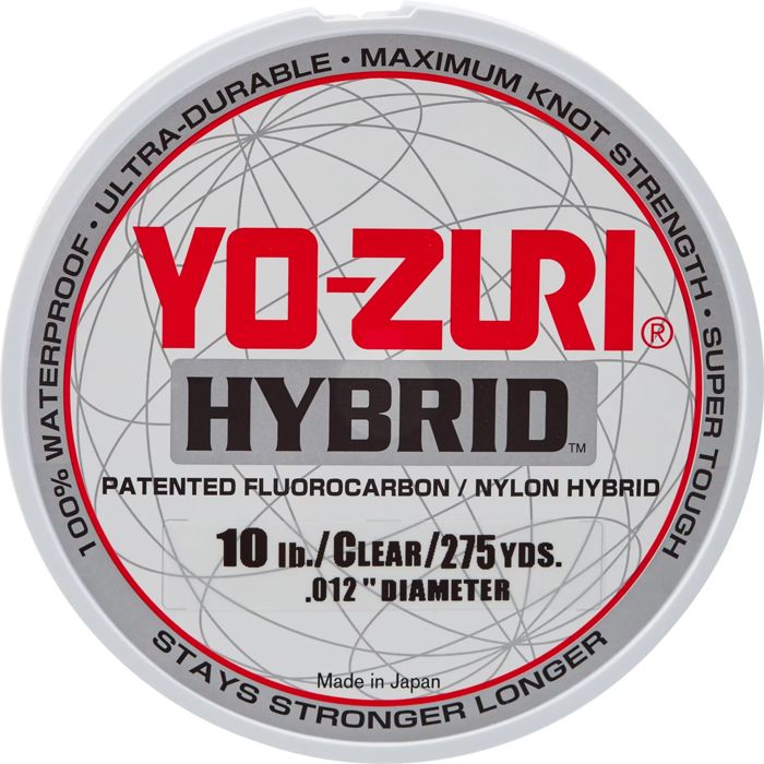 Флюорокарбоновая леска Yo-Zuri Hybrid 275 yds Fluorocarbon Fishing Line
