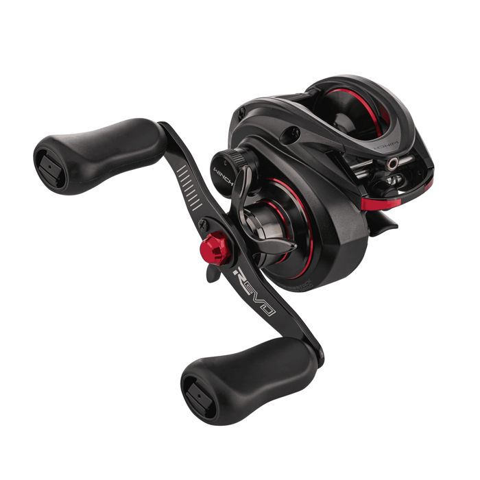 Мультипликаторная катушка Abu Garcia Revo Winch Low Profile Baitcasting Reel - Right / 5.4