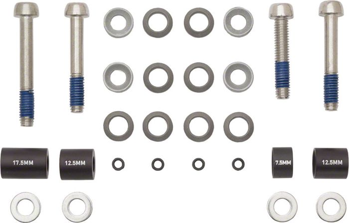 Крепление SRAM - 20mm Post Mount Disc Brake Adaptor, Fits 180mm Front and 160mm Rear Rotor