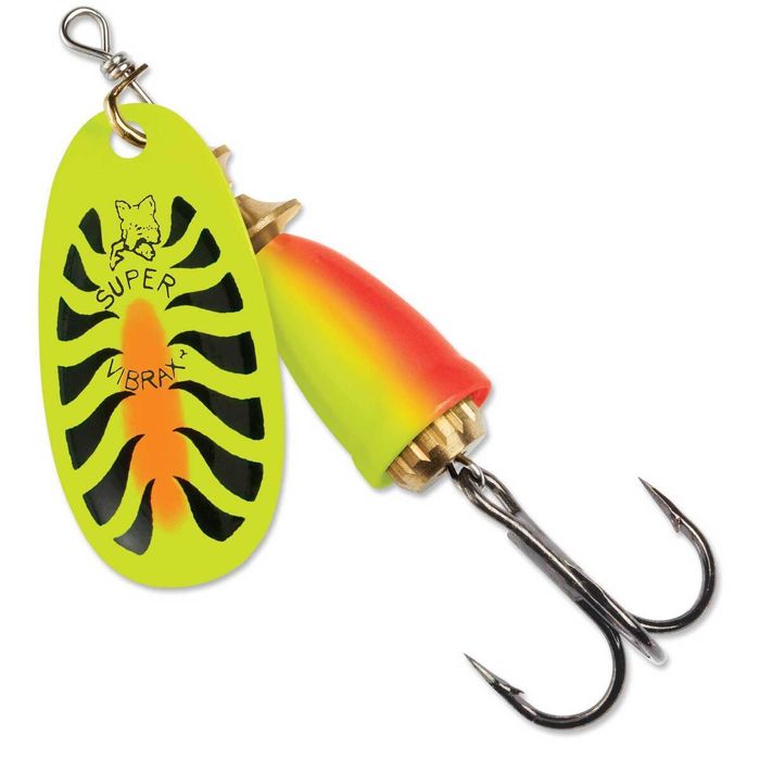 Вращающаяся блесна Blue Fox Products Blue Fox Vibrax Inline Spinner - Firetiger, 7/64oz
