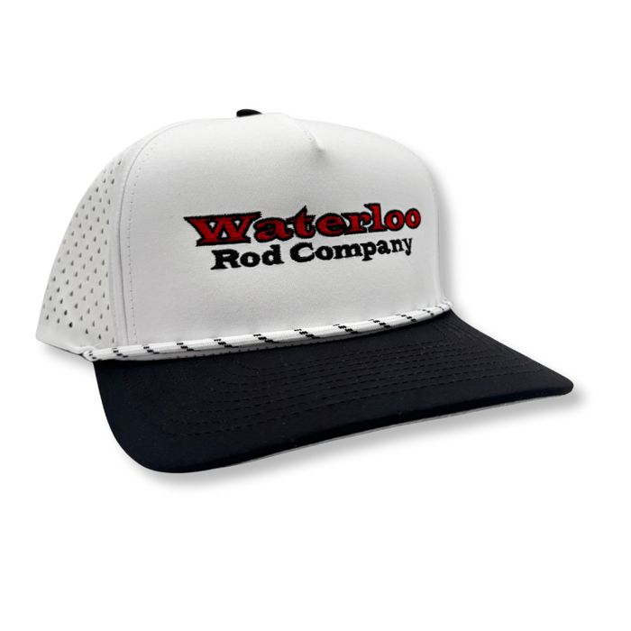 Головной убор Rhodes Headwear Waterloo White and Black Performance Rope Cap - OG Logo