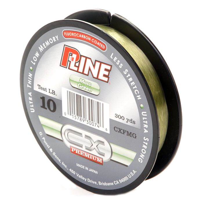 Леска P-Line CX Premium 10 lb, 300 ярдов, флюорокарбон