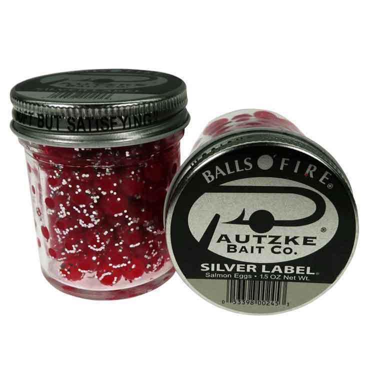 Насадка (икра) Pautzke Bait Co Pautzke Baits Balls O' Fire Silver Label Salmon Eggs