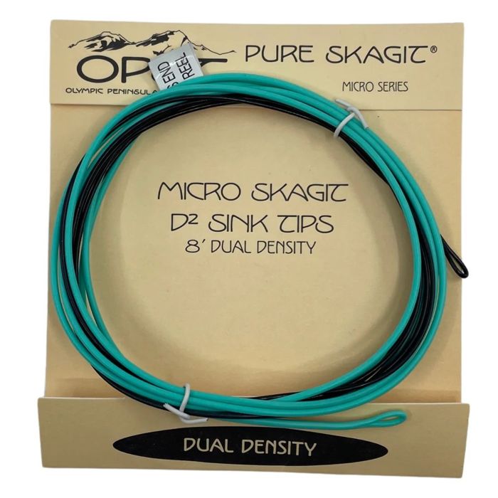 Поплавки OPST Micro Skagit Dual Density 8 ft Tips - T-8 Size - 4ft Sink (T8) / 4ft Float