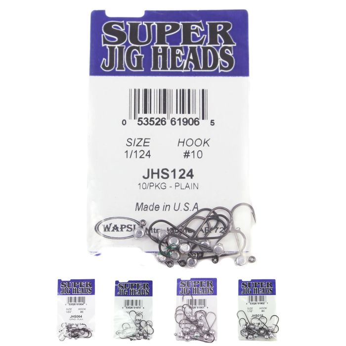 Джиг-головки Wapsi Fly Wapsi Super Jig Heads - Plain