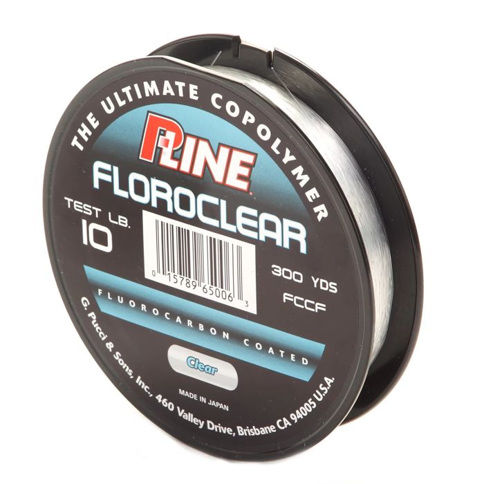 Леска P-Line Floroclear 10 lb, 300 ярдов, флюорокарбоновая