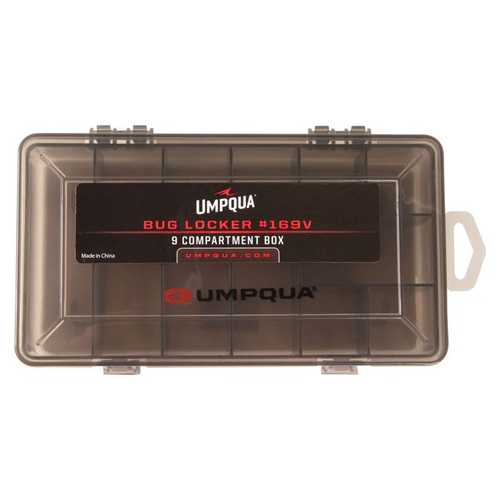 Коробка для мушек Umpqua Bug Locker Fixed 169V Fly Box - Gray