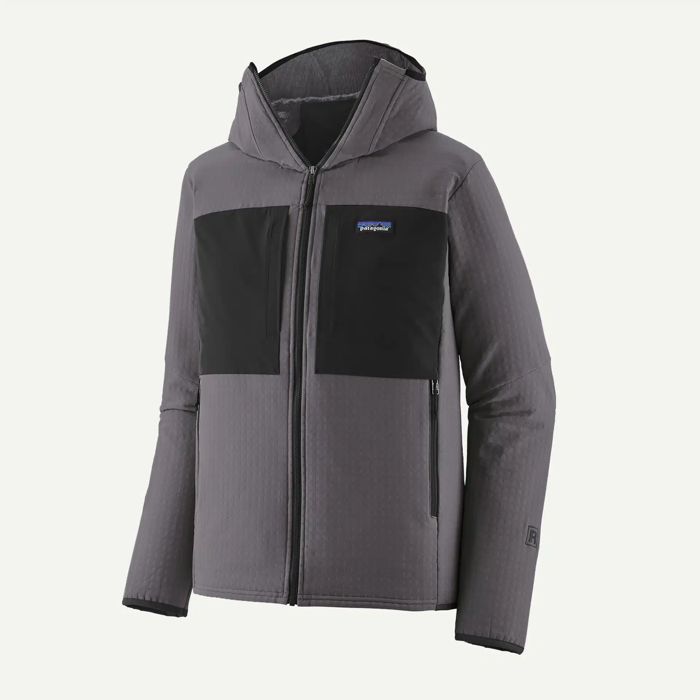 Рыболовная рубашка Patagonia R2 TechFace Hoody ~ May Grey