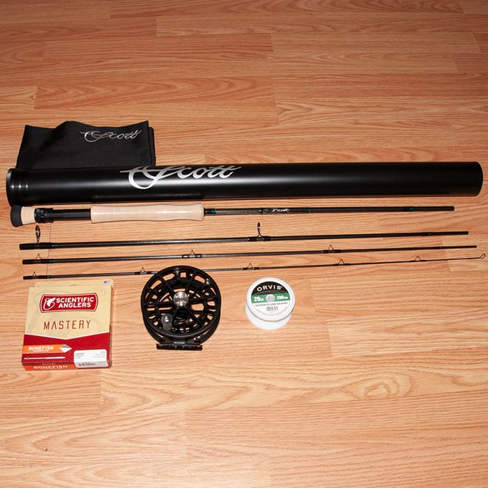 Нахлыстовое удилище Scott Sector 909-4 Fly Rod Outfit - Left