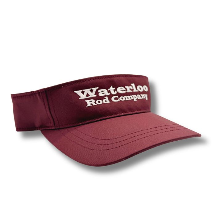 Головной убор Richardson Waterloo Maroon Visor - Original Logo - White