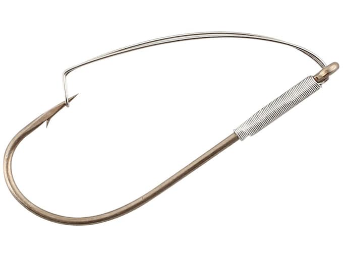 Крючки Gamakatsu Wire Guard Worm Hook #4/0 Bronze 3PK