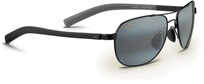 Поляризационные очки Maui Jim Adults' Guardrails Polarized Sunglasses Black/Grey