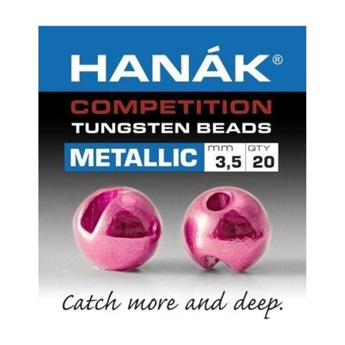 Грузила MFC Hanak Metallic+ Slotted Tungsten Beads