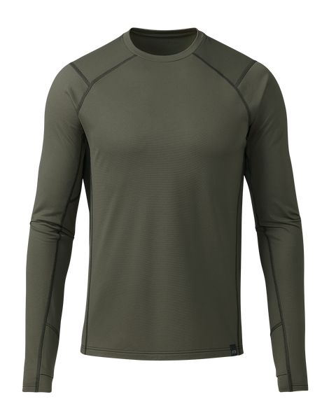 Рыболовная рубашка KUIU Vital S3 Long Sleeve Crew | Ash