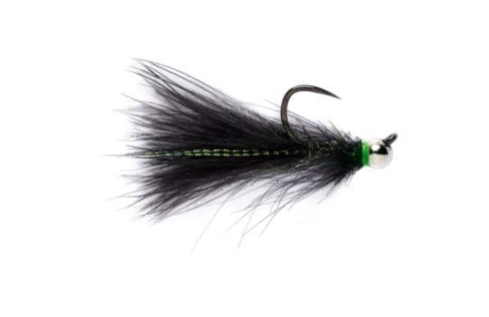 Мушки Fulling Mill CDC Jig Streamer Minnow - Black
