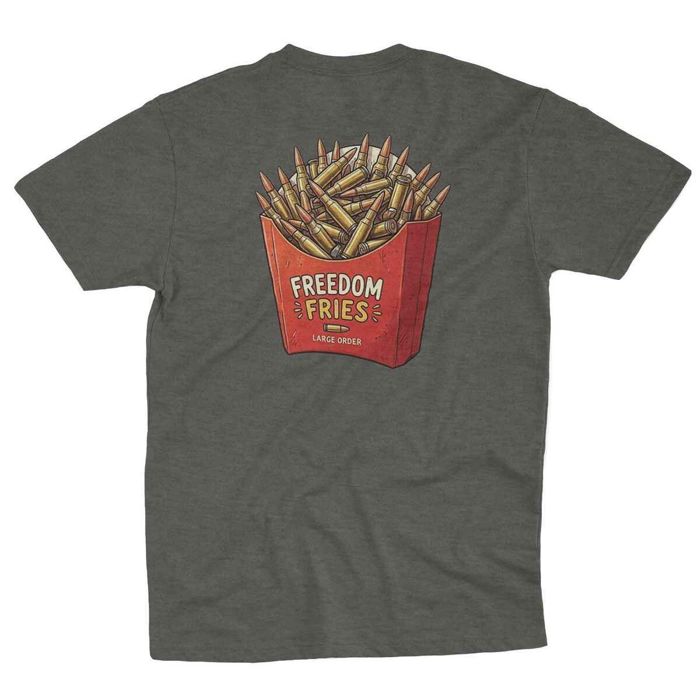 Рыболовная рубашка Sportsman's Warehouse Men's Freedom Fries Short Sleeve Casual Shirt
