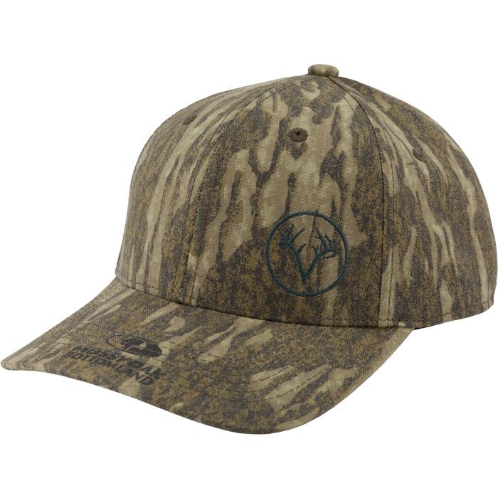 Охотничий камуфляж Non-Typical Side Logo Ball Cap - Mossy Oak Bottomland / One Size Fits M