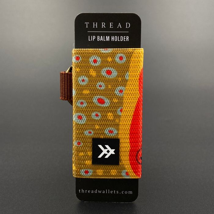 Мушки Thread Wallets Thread Lip Balm Holder - Fly Fish Food Edition - Brook Trout