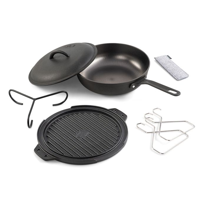 Походная посуда GSI Outdoors Guidecast 10" Cast Iron Cookset