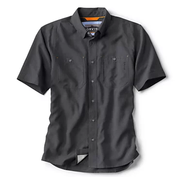 Рыболовная рубашка Orvis Men’s Tech Chambray Short-Sleeve Work Shirt
