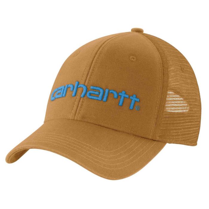 Головной убор Carhartt Men's Canvas Logo Mesh Back Trucker Hat