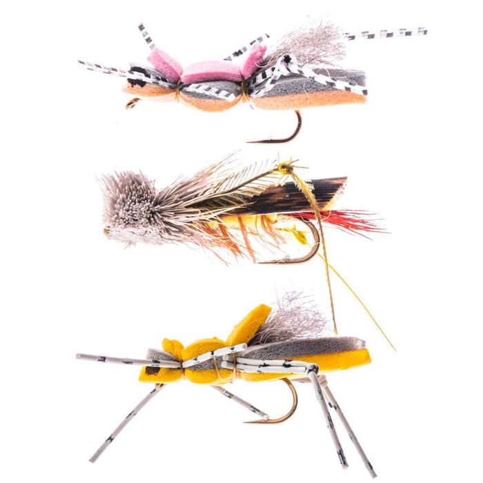 Мушки RoundRocks Hopper Fly Assortment - 6 Packs