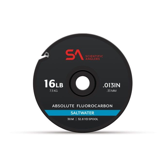 Флюорокарбоновая леска Absolute Fluorocarbon Saltwater Tippet 30M--Scientific Anglers