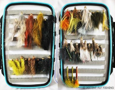Мушки Ascent Fly Fishing Loaded Streamer Fly Box