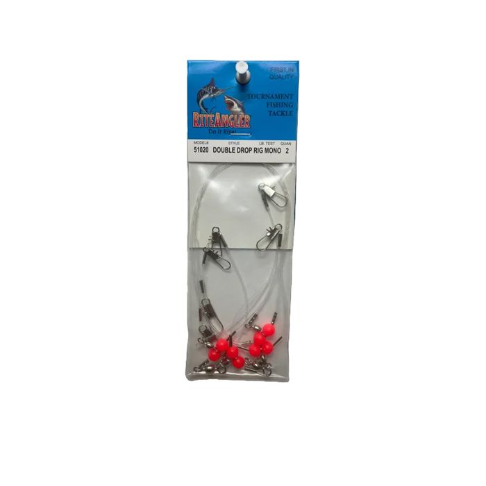 Готовая оснастка Rite Angler Double Drop Rig (Mono)