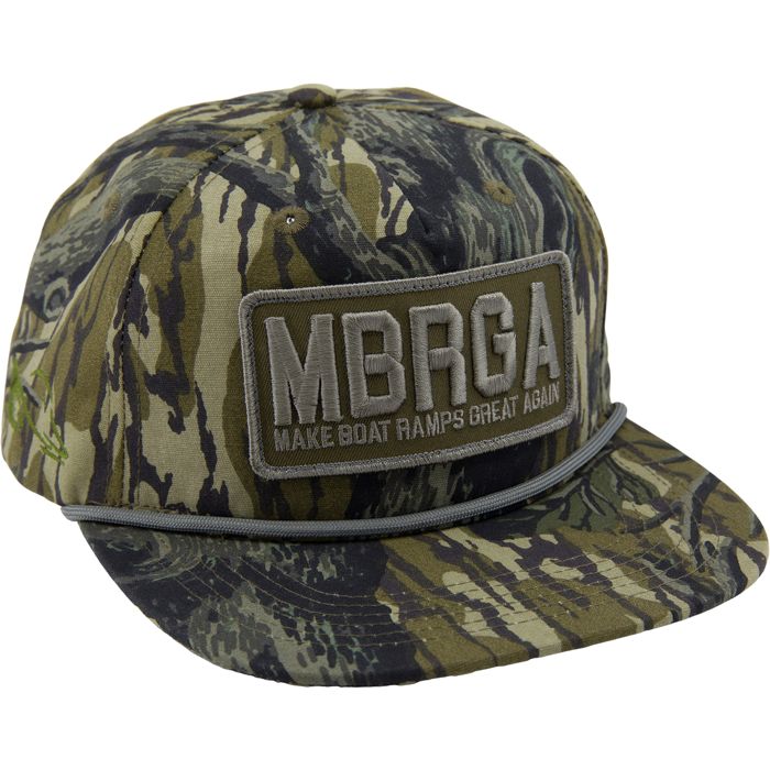 Охотничий камуфляж Drake x Lost Hat MBRGA Patch Goat Rope Cap - Mossy Oak Original Treesta