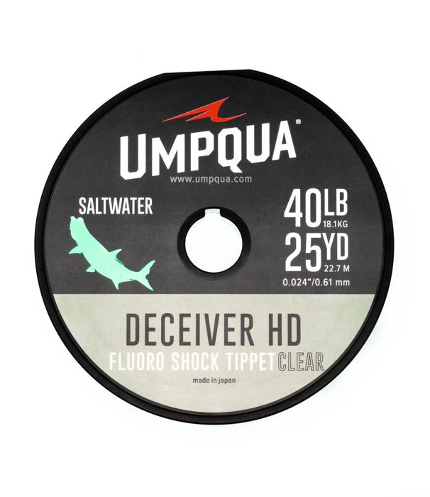 Флюорокарбоновая леска Umpqua Feather Merchants Umpqua HD Saltwater Fluorocarbon Shock Tip
