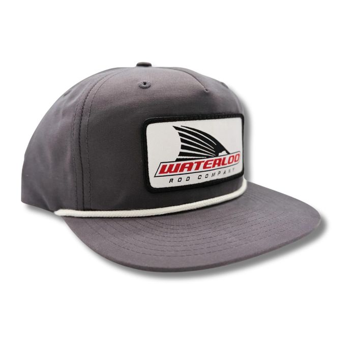 Головной убор Richardson Waterloo Charcoal and White Rope Cap - Tails Up Logo