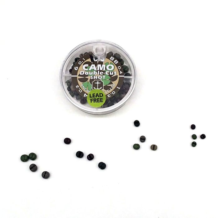 Грузила Wapsi Fly Anchor Camo Split Shot Assortment