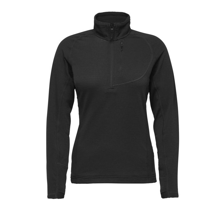 Рыболовная рубашка Black Diamond Women's Coefficient LT Quarter Zip Pullover