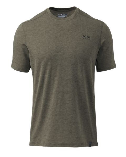 Термобельё KUIU ULTRA Merino 120 LT SS Crew-T | Ash
